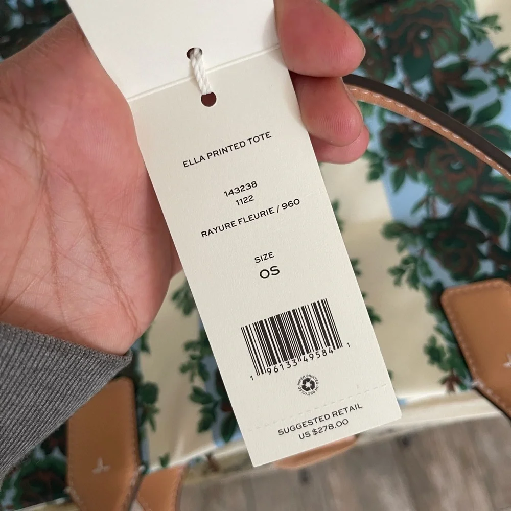 New ❤️ Tory Burch Ella large tote - Picture 5 of 7